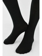 ŽEBROVANÉ PUNČOCHÁČE VE TVARU RYBÍ KOSTI RB012 6-11 LET