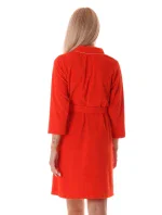 Dámský župan Bari krátké kimono cherry tomato - Vestis Dámský župan Bari krátké kimono cherry tomato - Vestis