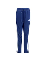 Dětské tepláky adidas Seasonal Essentials Tiberio 3-Stripes French Terry námořnická modrá JI6035