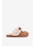 Dámské Pantofle S Kožíškem Camel Nartani Dámské Pantofle S Kožíškem Camel Nartani