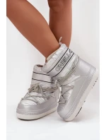 Dámské sněhule O’Neill Lisa High – stříbrné