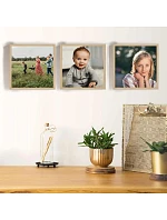 Personalizovaný magický fotoobraz v rámu - 3x čtverec 20x20 - fotografie