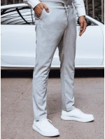 FashionStreet pánské světle šedé chino kalhoty UX4415