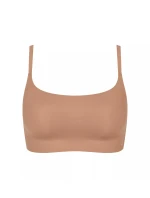 Dámská podprsenka ZERO Feel 2.0 Ultra Bra - BROWN - sv. hnědá 00CM - SLOGGI Dámská podprsenka ZERO Feel 2.0 Ultra Bra - BROWN - sv. hnědá 00CM - SLOGGI