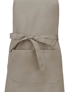 Kariban K 890 Zástěra s laclem "Sommelier" 20.K890 beige