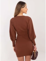 Šaty RV SK 6079.65 hnědá