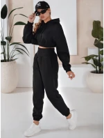 Dámská tepláková souprava SERINE černá FashionStreet AY0643