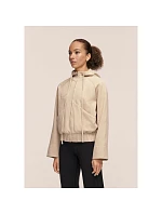 Dámská bunda CASALL Aria Zip Hoodie Jacket, barva béžová Dámská bunda CASALL Aria Zip Hoodie Jacket, barva béžová
