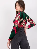 Halenka DHJ BZ 6291 2.32P tmavě zelená Halenka DHJ BZ 6291 2.32P tmavě zelená