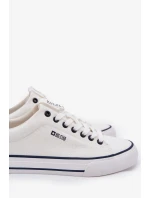 Pánské nízké tenisky Big Star – bílé