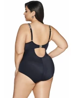 Dámské jednodílné plavky SKJ-63 Černá - AVA Dámské jednodílné plavky SKJ-63 Černá - AVA