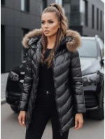 Dámská zimní bunda PREMIUM černá FashionStreet TY3024