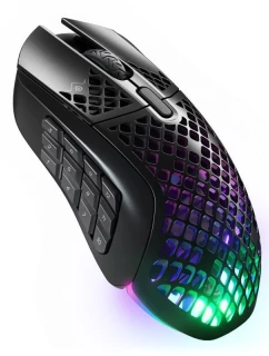 Steelseries Aerox 9 Gaming Mouse Ambidextrous RF Wireless + Bluetooth Optical 18000 DPI