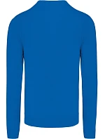 Kariban K 965 Pánský svetr s výstřihem do V 20.K965 light royal blue