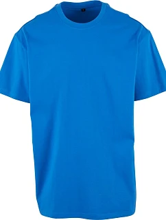 Build your Brand BY 102 Oversize tričko z těžké bavlny 56.0102 intense blue