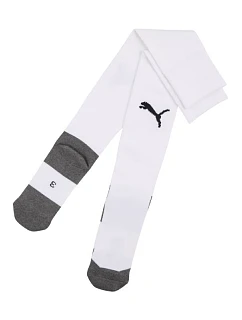 Fotbalové návleky Puma TeamLiga 26, bílé, 707064 04