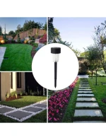 PLASTOVÁ SOLÁRNÍ LAMPA 4,5x31 cm LED - KIT.4 ks