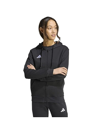 Dámská mikina adidas Entrada 26 Full Zip Hoodie černá KF5939 Dámská mikina adidas Entrada 26 Full Zip Hoodie černá KF5939