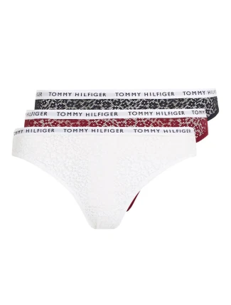 Dámské kalhotky Lace 3Pack UW0UW04513-0WE - Tommy Hilfiger
