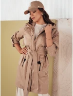 Dámská přechodná bunda parka NOLES béžová FashionStreet TY4282