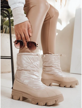 Dámské sněhule SNOBOOT béžové FashionStreet ZY1294