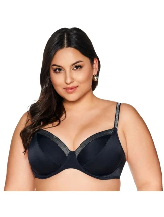 Horní díl plavek 225 black plus - AVA