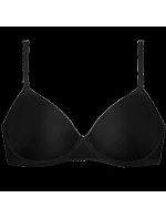 Dámská hladká podprsenka bez kostic DIM INVISIBLE WIRELESS PADDED BRA - DIM - černá