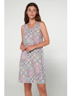 Dámská noční košile 20078 Mix barev - Vamp Dámská noční košile 20078 Mix barev - Vamp