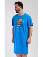 Pánská noční košile s krátkým rukávem Adventure Pánská noční košile s krátkým rukávem Adventure