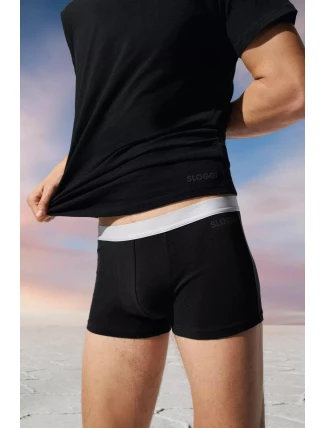 sloggi men GO ABC 2.0 O-Neck 2P - BLACK - SLOGGI BLACK - SLOGGI