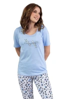 Dámské pyžamo 689 blue - REGINA Dámské pyžamo 689 blue - REGINA