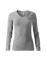 Malfini Elegance W MLI-12712 tmavě šedé melanžové tričko Malfini Elegance W MLI-12712 tmavě šedé melanžové tričko