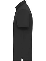 Daiber JN 1302 Pánské Slim Fit žerzejové polo 02.1302 black