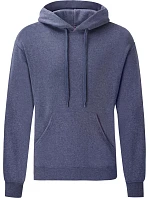 Fruit of the Loom Classic Hooded Sweat Mikina s kapucí 16.2208 heather navy