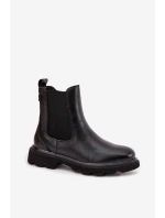 Dámské kotníkové boty s teplou podšívkou na zip Černé Rivelia Dámské kotníkové boty s teplou podšívkou na zip Černé Rivelia