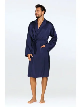 Pánský župan Lukas tmavě modrý - DKaren