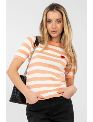 Svetr s krátkým rukávem  model 224321 Factory Price