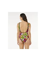 Dámské plavky RIP CURL Carioca Hi-Leg Revo One Piece, vícebarevné Dámské plavky RIP CURL Carioca Hi-Leg Revo One Piece, vícebarevné