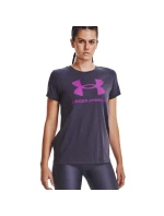 Under Armour Live Sportstyle Graphic SSC dámské tričko fialové 1356305 558
