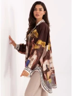 IT košile KS 18729.12 hnědá IT košile KS 18729.12 hnědá