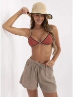 Šortky MO SN 9717.95 tmavě lila