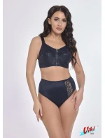 Viki Zuza 586 Night Blue 100-105 měkká podprsenka s kosticí Viki Zuza 586 Night Blue 100-105 měkká podprsenka s kosticí