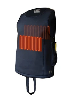 GLOVII VODOTĚSNÁ VYHŘÍVANÁ VESTA NA SURFOVÁNÍ, KOMPLETNÍ S BATERIÍ GMV1L