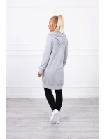 Mikina s kapucí šedá Mikina s kapucí šedá