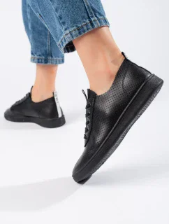 Pěkné dámské tenisky černé