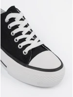 Exkluzívní tenisky černé dámské platforma Exkluzívní tenisky černé dámské platforma