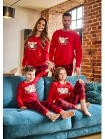 Cornette 671/421 Zimní dlouhé/r Vánoce S-2XL dámské pyžamo