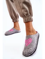 Domácí pantofle Big Star KK276020 Šedo-růžová Domácí pantofle Big Star KK276020 Šedo-růžová