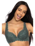 Vyztužená dámská podprsenka full cup Mat M-053/22 Carmela Khaki Vyztužená dámská podprsenka full cup Mat M-053/22 Carmela Khaki