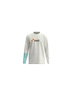 Tričko POC L/S Tee, bílé